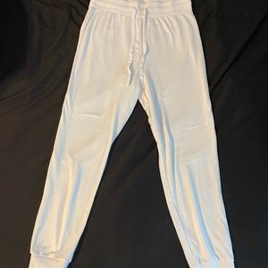 NWOT Garage White Joggers (NEVER WORN)